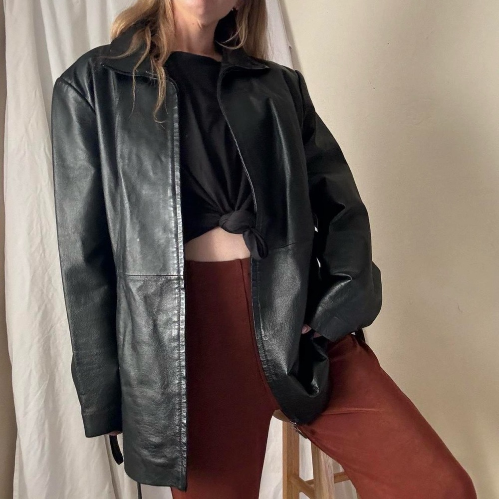 Worthington ▪️ Vintage 90s Genuine Leather Jacket ▪️ Large